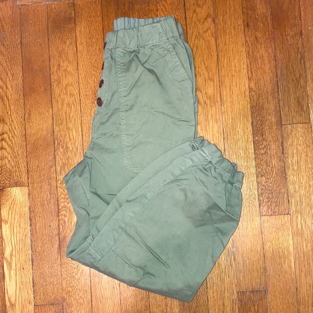 Free People Army Green Cargo Pants size Small